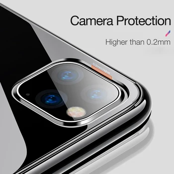 Rezistent la șocuri Cazuri de Telefon Pentru iPhone 11 Pro X Xs Max 12 7 8 6 Plus SE 2020 XR Silicon Transparent Caz Capacul din Spate