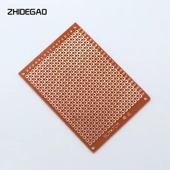 10 Pc-uri 5x7 5*7 PCB 5 cm 7 cm DIY Hârtie PCB Prototip Universal placa amarela ZHIDEGAO