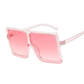 Noul Brand de Moda Designer de Mare Cadru Pătrat ochelari de Soare Femei Supradimensionat Cadru de Epocă Ochelari de Soare de sex Feminin Oculos De Sol UV400