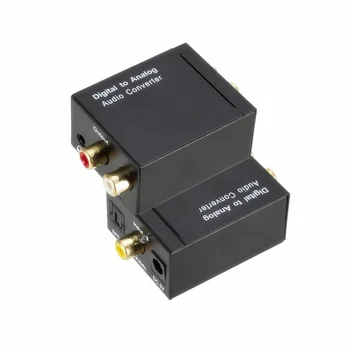 AUX de 3,5 MM Amplificatorul DAC USB Digital Optic Fiber to Analog Converter Audio RCA L/R, Ieșire SPDIF Digital Stereo Audio Adapter