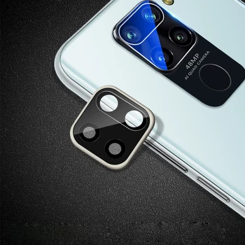 Pentru Xiaomi Redmi Nota 9 Pro aparat de Fotografiat Lentilă de Sticlă Protector Protecție Completă pentru Redmi Nota 9 9 s Caz Acoperire Camera Inel de Metal