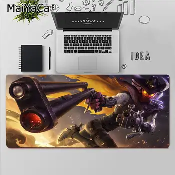MaiYaCa Calitate de Top League of Legends Jhin Cauciuc Natural Gaming mousepad Birou Mat Transport Gratuit Mari Mouse Pad Tastaturi Mat