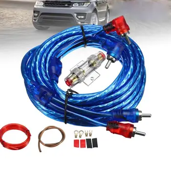 Masina Cablu Audio Car Audio Difuzoare Kit de Cablare Cablu Subwoofer Putere Instalare Cablu de Boxe cu Amplificator de Instalare Linie H6F9