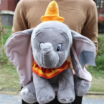 1bucată de înaltă calitate Dumbo Pluș Jucării de Desene animate Gri zbor Elefantul Dumbo Figura Umplute Animale de Pluș Moale Peluche Papusa