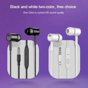 2 Culori Opționale 3.5 MM In-ear cu Fir Căști Cu Microfon Căști setul cu Cască Pentru Telefon, PC, Casti Pentru Xiaomi, Huawei Căști