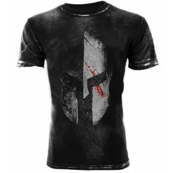 Retro Spartan T-shirt Noi Bărbați 3DT 2021 T-shirt Respirabil Tendință de Moda Populare Confort