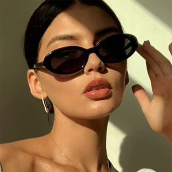 Vintage Rotund ochelari de Soare pentru Femei Brand de Lux de Designer pentru Femei ochelari de Soare Barbati 2021 Înaltă Calitate Ochelari Ovale Gafas De Sol Hombre