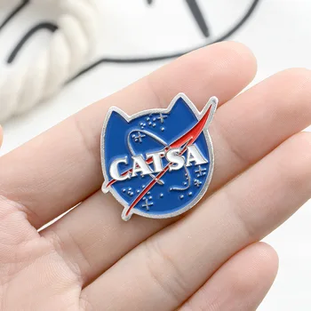 CATSA în formă de pisică de mare clasa email brosa creator de desene animate drăguț vopsea pin badge