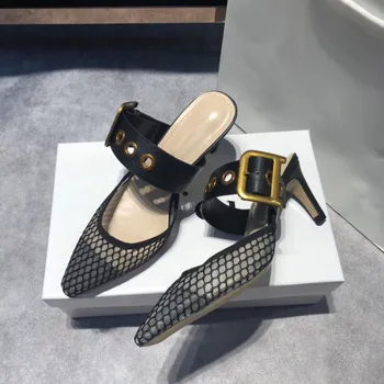 2021 Din Piele Femei Pantofi Femei Glezna Pantofi De Lux Pentru Femei Designeri Femei De Moda De Vara
