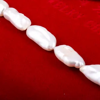 De înaltă Calitate Naturale de apă Dulce Pearl Margele Neregulate Orez Forma de Perle Baroc pentru a Face Bijuterii DIY Brățară Colier 14