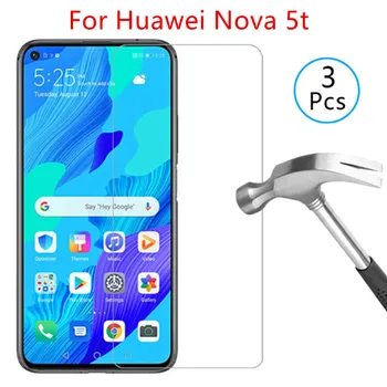 3pcs 9H Sticla Temperata Pentru Huawei Nova 5t nova5t Telefon Ecran Protector de Sticlă pe huawei Nova 5 t nova5 t de Siguranță Folie de Protecție