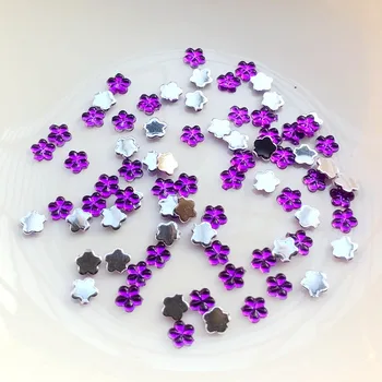 4mm 200 de flori minunate cu cristal cu spatele plat stras nail art deco DIY face accesorii stras aplicatiile