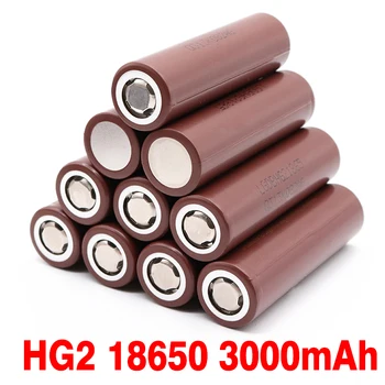 Original, baterie 18650 HG2 3000 mah 3,7 V baterie reîncărcabilă pentru LG HG2 18650 litiu baterie de 3000 mah+ incarcator