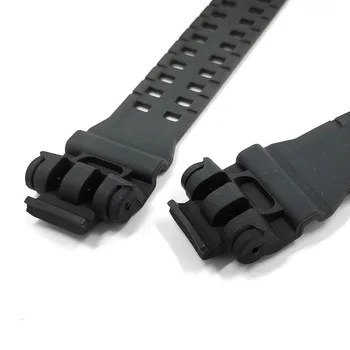 Negru moale Curea Pentru Casio G shock MULTIBAND 6 Multi Band 6 Watchband GW-M5610-1JF rezistent la apa bratara Ceas trupa Brățară de PU