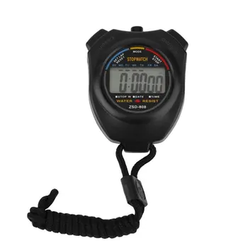 1 buc Sport Cronometru Profesional Portabil Digital LCD Sport Cronometru Profesional Cronograf Contra Cronometru cu Curea