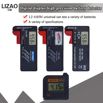 Oficial O-168 Digital Baterie de Litiu de Capacitate Tester Carouri sarcina analizor de validare Afișare AAA AA Celule Buton Universal de testare