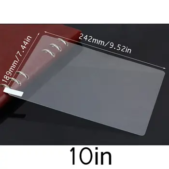 Durabil Ușor Sticla Super-Clar Transparent Plin de Acoperire Ecran Protector de Film Potrivit pentru 7/8/9/10 Comprimate Inch
