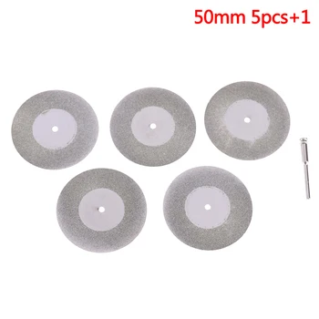 6pcs/set 16-50 mm Roata de Diamant de Slefuire Instrument Mini Disc de Tăiere Pentru Rotory Accesorii