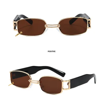 Popular Designer de Brand Sport Dreptunghi Mic de Pescuit Femei ochelari de Soare Vintage Punk Bărbați Pescuit Ochelari de Soare Nuante UV400 ochelari de soare