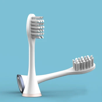 SOUNESS Înlocuire Cap de Periuta de dinti pentru T1 / V1 / V2 / S3 / S4 / X1 Periuta de dinti Electrica pentru Curățare Capete de Perie Cumpara Obține 1 2 buc