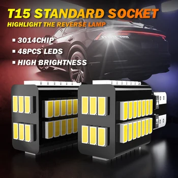 Led T15 T16 W16W LED Becuri Canbus Fara Eroare Auto Reverse Lumină de Rezervă Pentru Kia Rio 2 3 K2 K3 Cotiera Optima Ceed, Sorento Cerato