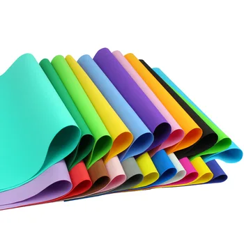 50x90cm 10Sheets Spumă Albă de Hârtie Foamiran Colorate EVA Ambarcațiuni de Hârtie DIY Materiale Taie Spong Lucrări de Decorare pentru Copii