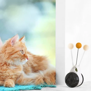 Smart Neregulate Rotative Modul de Pisică Jucărie cu Roți Automată Nu este Nevoie de Reîncărcare Pisica Jucarii Interactive Distracție Nu Plictisitor Pisica Consumabile