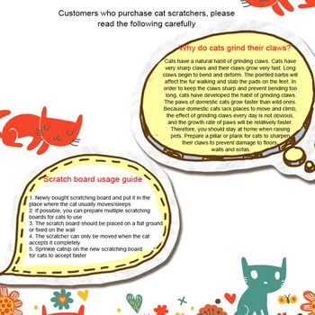 2021 Cat Scratch Pad Bord Cat Scratcher Pentru Ghearelor De Pisică Pisoi Animale De Companie Jucărie Catnip Dla Kota Когтеточка Для Кошек