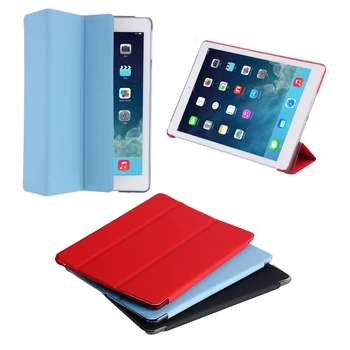 Smart case Pentru iPad Air,iPad Air 2 Retina Slim Stand din Piele Capacul din Spate