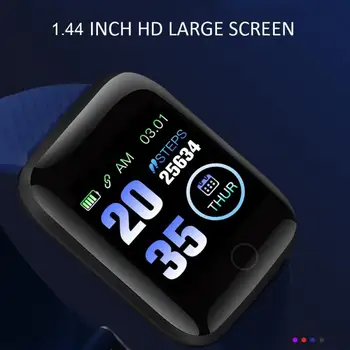 D13 Bluetooth Ceas Inteligent Bărbați Femei Tensiunii Arteriale Smartwatch Sport Tracker Pedometru 116 Plus Ceasuri Inteligente Pentru Android IOS APP