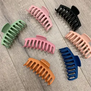 Mare Clipul de Gheare de Dur Multi-culoare Plastic de Gheare de Păr Mari Dimensiuni Păr Cleme Clip cu Gheare Crab pentru Păr Accesorii pentru Femei/Fete