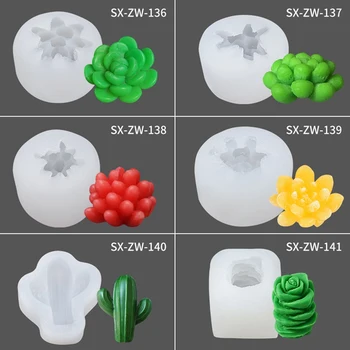 Beton Ghiveci de Flori de Mucegai Manual Craft Clay Forme Multi-funcție de Silicon Oală Mucegai Pentru Plante Suculente, Cactuși Plantare