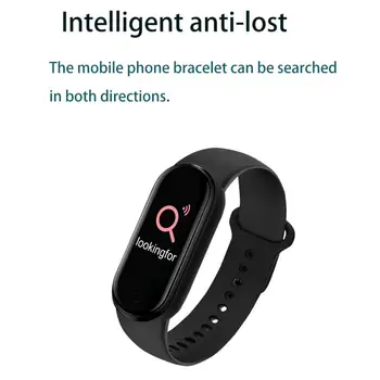 M5 Brățară Inteligent Bărbați de Fitness Inteligent Bratara Femei Sports Tracker Smartwatch Reda Muzică Brățară Suport Pentru Adriod IOS