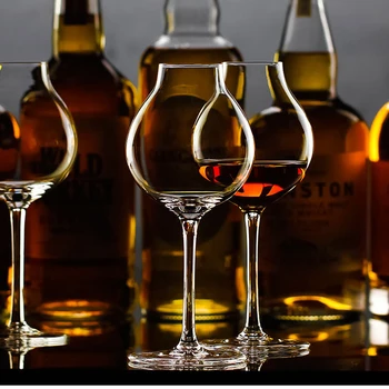 2 BUC marea Britanie Blender Barman Profesionist Scotch Whisky Cristal Cupa Cupa Bud Whisky Chivas Regal de Degustare de Vinuri, Bar de Sticlă T