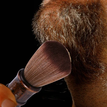 Profesionale Moale Gât Negru Fata Duster Perii Frizer Părul Curat Barba Perie Salon De Tăiere De Coafură Instrument De Styling