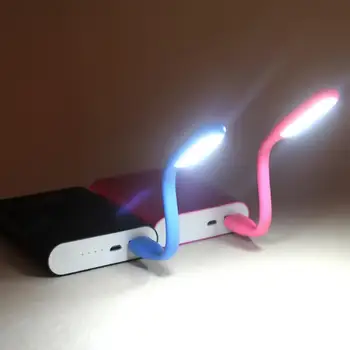 Mini Flexibil USB de Lumină Lampă cu LED-uri Lumina de Noapte Portabil Lampa Citit Lampa Pentru Laptop-Calculator PC USB Lumini de Gadget-uri