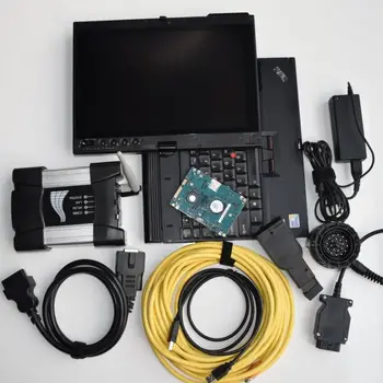 Pentru Bmw Icom Viitoare Wifi 2021 Diagnostic Instrument de Programare Software-ul Ista Expert Hdd / Ssd Laptop x201 i7 4g/ 8g Cabluri Full