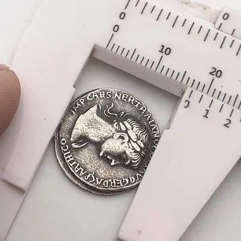 Greacă Goddess16mm Cupru Antic Vechi Medalie De Argint Monedă Comemorativă Insigna De Colectie Cadou Ms01