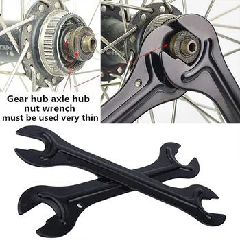 1/2 buc Biciclete Biciclete Capul End Axle Hub Con Cheie Cheie din Oțel Carbon de Reparații Instrument Cheie Kit 13/14/15/16mm, Instrumentul de Reparare