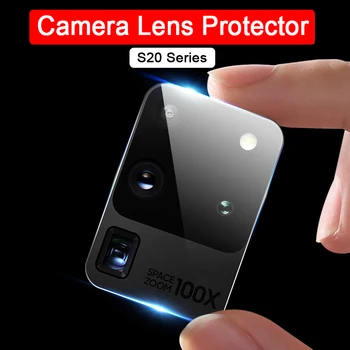2 buc Camera Sticlă de Protecție Pentru Samsung Galaxy S21 Plus S20 FE Camera Protector de Sticlă Pentru Samsung Nota 20, Ultra + Obiectiv Film