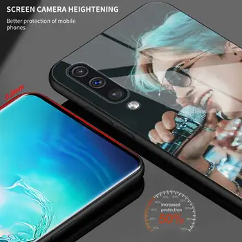 Park Jimin K Pop Pahar Caz de Telefon Pentru Samsung Galaxy A50 A51 A71 A70 A31 A21s A40 M31 M51 A41 A30 A10 A91 A52 A72 5G Acoperi