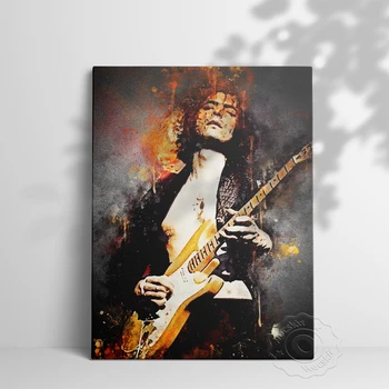 Muzica Heavy Metal Band Curcubeu Orchestra Ritchie Blackmore Arta Poster, Deep Purple Rock Chitarist Blackmore Decor Printuri