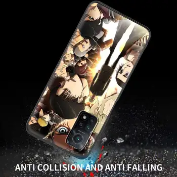 Anime Atac Pe Titan Silicon Telefon Caz Pentru Xiaomi Mi 11 Ultra 10S 10T Pro 9T Poco X3 NFC M3 Nota 10 Lite Acoperi Coque Fundas