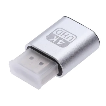 Compatibil HDMI Virtual Display 4K DDC EDID Dummy Plug EDID Display Emulator Adaptor Pentru Video pentru Bitcoin Mining