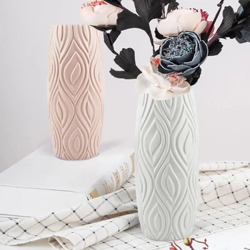 Imitație De Vaza Ceramica Decor Acasă Incasabilă Ghiveci Nordic Acasă Decorare Din Plastic Vaza De Flori Vaze Decorative Moderne