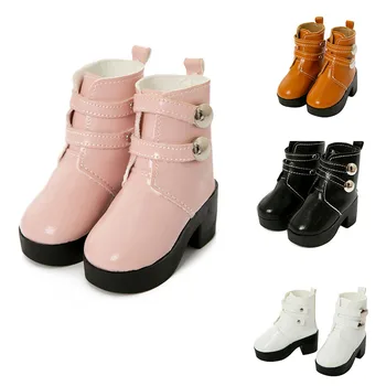 Nou Stil Roz Alb Papusa Handmade din Piele Pantofi se Potrivesc 43cm Născut Baby Doll Cizme de 18 Inch Papusa Pantofi Copii cel Mai bun Cadou de Ziua de nastere