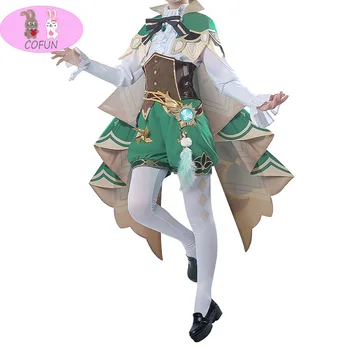 Anime Genshin Impact Venti Barbatos Uniformă Cosplay Costum Halloween, Costum Pentru Femei Costum Nou 2020