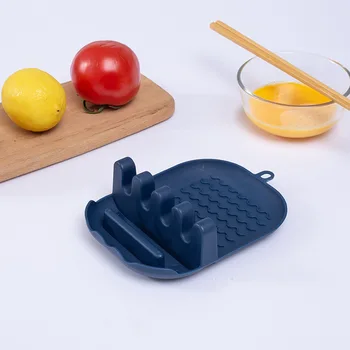 Bucătărie Organizator Raft de Depozitare din Plastic rezistent la Căldură Capac de Oală Spatula Lingura de Supa Betisoarele de Stocare Accesorii Alunecare Instrument