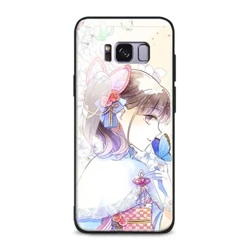 Kanao Tsuyuri Kimetsu nu Yaiba silicon moale telefon de sticlă acoperi caz shell pentru Samsung Galaxy S8 S9 S10 S10e Nota 8 9 10 Plus