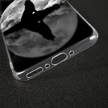 Fierbinte Animal lup Silicon Moale Moda Transparent Caz Pentru OnePlus 7 Pro 5G 6 6 5 5 3 3T TPU Acoperire